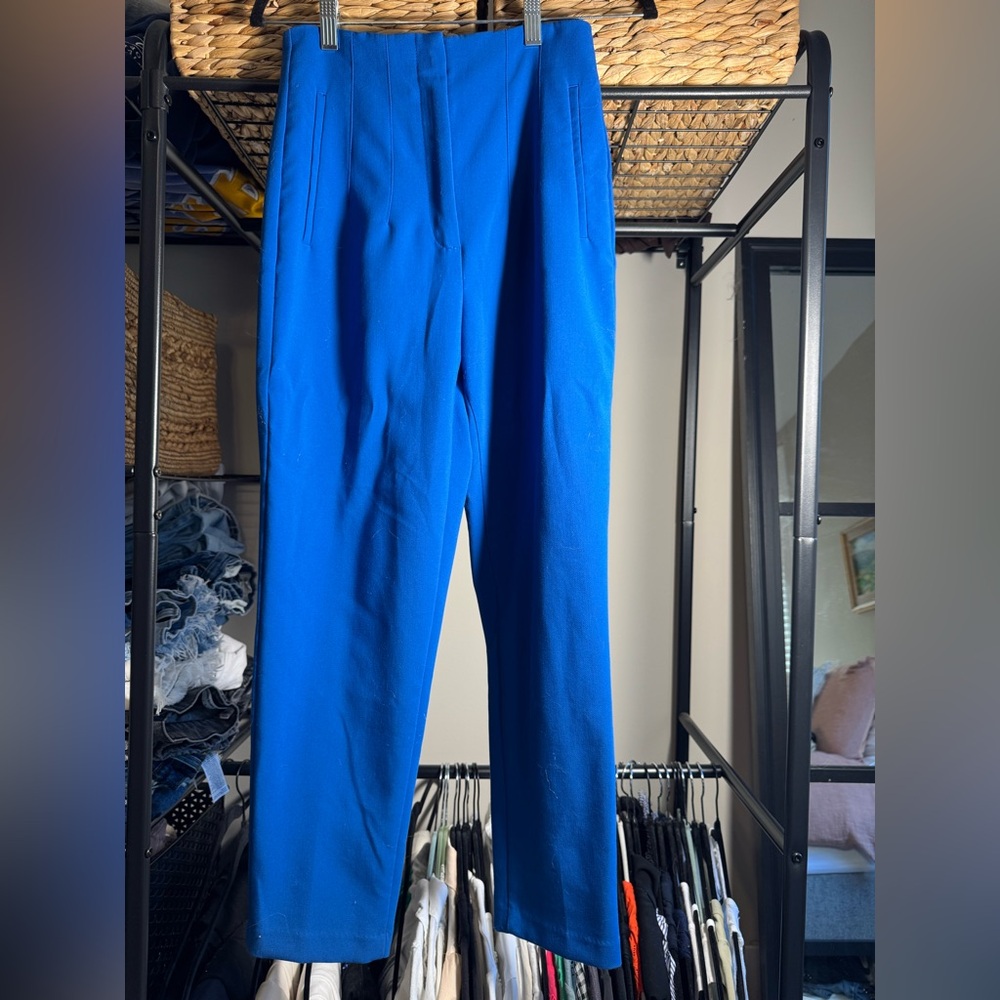 Zara women’s Vibrant Blue Dress Pants